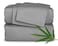 Pure Bamboo Twin Sheets Genuine 100 Organic Viscose Derived from Bamboo Bed Sheet Set Luxuriously Soft Cooling Double Stitching 2 Year Quality Promise Twin Stone Grey