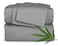 Pure Bamboo Twin Sheets Genuine 100 Organic Viscose Derived from Bamboo Bed Sheet Set Luxuriously Soft Cooling Double Stitching 2 Year Quality Promise Twin Stone Grey