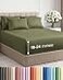 CGK Unlimited Extra Deep Cal King Sheet Set 6 Piece Breathable and Cooling Sheets Hotel Luxury Bedding for Women Men Kids Teens Easy Secure Fit Soft and Wrinkle Free Extra Deep Pockets Sage Green