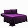 Sfoothome Purple King Sheets Set Hotel Luxury 4Piece Bed Set Extra Deep Pocket 1800 Series Bedding Set Wrinkle Fade Resistant Sheet Pillow Case Set King Purple