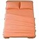 SONORO KATE Bed Sheet Set Super Soft Microfiber 1800 Series Luxury Egyptian Sheets 16Inch Deep PocketWrinkle and Hypoallergenic4 Piece Coral King