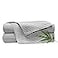 Pure Bamboo King Sheets Genuine 100 Organic Viscose Derived from Bamboo Bed Sheet Set Luxuriously Soft Cooling Double Stitching 2 Year Quality Promise King Stripes