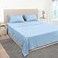 Mejoroom King Size Bed Sheet Set Hotel Luxury 1800 Bedding Sheets Pillowcases 16 Deep Pocket Fitted Sheet Soft Breathable Wrinkle Fade Resistant 4 PieceKing Light Blue
