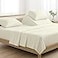 NON Sticky cotton 4 Piece Top Split King Sheets Sets for Adjustable Bed 100 Egyptian Cotton Bed Sheets 34 Flex Head Fitted Sheet Fits 18 Deep Mattress 78 x 80 Ivory Solid