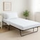 Cottingon 4 Pc Cot Sheets 33x75 Set 100 Egyptian Cotton Perfect for Rollaway Beds Narrow Twin Camping Cot Size Rv Bunk Guest Bed Replacement 7 Deep Mattress White Solid