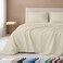 California Design Den Luxury Full Size Sheet Set 100 Cotton 600 Thread Count Deep Pocket Full Size Bed Sheets Sateen Weave Cream Warm Ivory