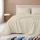California Design Den Luxury Full Size Sheet Set 100 Cotton 600 Thread Count Deep Pocket Full Size Bed Sheets Sateen Weave Cream Warm Ivory
