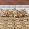 Great Bay Home King Size Microfiber Sheet Set 4Piece Lodge Bed Sheets UltraSoft and Smooth Brushed Microfiber Woodland Decor Bedding Stonehurst