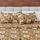Great Bay Home King Size Microfiber Sheet Set 4Piece Lodge Bed Sheets UltraSoft and Smooth Brushed Microfiber Woodland Decor Bedding Stonehurst