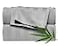 Pure Bamboo King Sheets Genuine 100 Organic Viscose Derived from Bamboo Bed Sheet Set Luxuriously Soft Cooling Double Stitching 2 Year Quality Promise King Jacquard Silver