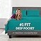 DeaLuxe California King Sheet Sets Deep Pocket California King Sheet Set 4Pieces 21 Cal King Sheets Deep Pocket Fitted Oversize Flat Sheet 2 Zipper Closure Pillowcases Cal King Bed Sheets Teal
