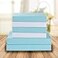 Elegant Comfort Luxury Soft Bed Sheets Polkadot Pattern 1500 Premium Hotel Quality Microfiber Softness Wrinkle and Fade Resistant 6Piece Bedding Set Queen Aqua