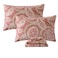 FADFAY Luxury Paisley Sheets Set King Classy Red and Gold Floral Farmhouse Bedding Elegent Red Paisley Bedding Set 100 Cotton Super Soft Hypoallergenic Deep Pocket Fitted Sheet 4Pieces King Size