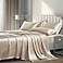P Pothuiny Satin Sheets King 6 Pieces Taupe Luxury Silky Satin Bed Sheets King Bedding Set Extra Soft Satin Sheet Set 1 Satin Fitted Sheet 1 Flat Sheet 4 Pillow Cases