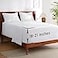 Bedsure Deep Pocket Full Size Bed Sheets Set Fits Mattresses Up to 21 Inches Thick 4 Piece GentleSoft Bed Sheets Moisture Wicking Soft Cooling Bedsheet Pillowcases Easy Secure Fit White