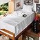 Bedsure Twin XL Sheets Dorm Bedding GentleSoft Breathable Extra Long Twin Sheets Pillowcases Moisture Wicking Cooling Deep Pocket Fits Mattress Up to 21 Inches Thick White