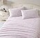 Laura Ashley Flannel Sheets King Size AntiPilling Wrinkle Resistant Cotton Touchably Soft for AllSeason Comfort Bed Sheets with Matching Pillowcases Fitted Sheet Paisley Prance Pink