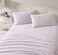 Laura Ashley Flannel Sheets King Size AntiPilling Wrinkle Resistant Cotton Touchably Soft for AllSeason Comfort Bed Sheets with Matching Pillowcases Fitted Sheet Paisley Prance Pink