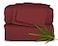 Pure Bamboo California King Sheets Genuine 100 Organic Viscose Derived from Bamboo Bed Sheet Set Soft Cooling Double Stitching 2 Year Quality Promise California King Merlot