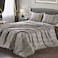 Vonty Satin Sheets Queen Size Silky Soft Satin Bed Sheets Leopard Print Sheet Set 1 Deep Pocket Fitted Sheet 1 Flat Sheet 2 Pillowcases