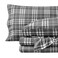 Bare Home Flannel Sheet Set Prints 100 Cotton Velvety Soft Heavyweight Double Brushed Flannel for Extra Softness Comfort Deep Pocket Bed Sheets Twin XL Stirling Plaid GreyWhite