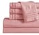 Mocassi King Sheet Set Luxury Hotel 1800 Premier Bedding Sheets Pillowcases Ultra Soft Breathable Cooling Bed Sheets Deep Pocket Wrinkle Resistant 6 Piece Set King Dusty Rose
