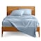 Bare Home King Sheet Set 1800 UltraSoft Microfiber King Bed Sheets Double Brushed Deep Pockets Easy Fit 4 Piece Set Bedding Sheets Pillowcases King Dusty Blue