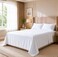 Cottingon 4 Piece Twin XL Dorm Bedding Set for College 100 Long Staple Premium Egyptian Cotton Soft Bed Sheets Fits Upto 15 Deep Mattress 39X80 Extra Long White