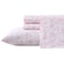 Laura Ashley King Sheet Set ButterySoft Bed Sheets with a Naturally Silky Smooth Cotton Sateen Lightweight Feel Matching Pillowcases Fitted Sheet Bella Pink