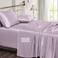 Vonty Satin Sheets Extra Deep Pocket Queen Sheet Sets Cooling Silky Satin Queen Size Sheets with 1824 Inch Deep Pocket Luxury Lavender Satin Bed Sheets Fit Up to 24 Deep Mattress 4 Piece
