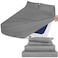Moonsea Extra Deep Pocket Full Sheet Set Breathable Extra Soft Deep Pocket Full Size Sheet Sets Easy Fit 16in to 24in Mattress 4 Piece Set Grey Bed Sheets Set