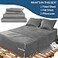 Moonsea Air Mattress King Size Sheets Set Extra Deep Pocket King Sheet Set 4 Piece King Bedding Set Fade Resistant Fits 16in to 24in Pillow Top Air Bed Mattress Grey