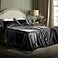 Bedsure Black Satin Sheets King Size 4 Piece Silky Bedsheets with 15 Inches Deep Pocket Fitted Bedsheet1 Flat Sheet 2 Satin Pillowcases Good for Hair Skin King Black