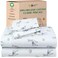 California Design Den Printed Queen Size Bed Sheet Set 100 Organic Cotton Percale Sheets Deep Pocket Queen Sheets Pillowcase Set Llama
