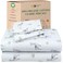 California Design Den Printed Queen Size Bed Sheet Set 100 Organic Cotton Percale Sheets Deep Pocket Queen Sheets Pillowcase Set Llama