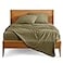 Bare Home Full Sheet Set 1800 UltraSoft Microfiber Full Bed Sheets Double Brushed Deep Pockets Easy Fit 4 Piece Set Bedding Sheets Pillowcases Full Olive