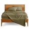 Bare Home Full Sheet Set 1800 UltraSoft Microfiber Full Bed Sheets Double Brushed Deep Pockets Easy Fit 4 Piece Set Bedding Sheets Pillowcases Full Olive