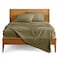 Bare Home Full Sheet Set 1800 UltraSoft Microfiber Full Bed Sheets Double Brushed Deep Pockets Easy Fit 4 Piece Set Bedding Sheets Pillowcases Full Olive