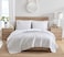 Stone Cottage Willow Way Collection Quilt Set 100 Cotton UltraSoft Reversible Bedding with Matching Sham PreWashed for Extra Comfort Twin Grey