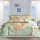 Tritard 3 Piece Coastal Quilt Sets FullQueen Size Reversible Microfiber Quilts with 2 Shams Soft Lightweight Beach Bedding Nautical Bedspread Coverlet Summer Comforter for All Season 90x96 C4