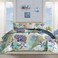 Tritard 3 Piece Coastal Quilt Sets FullQueen Size Reversible Microfiber Quilts with 2 Shams Soft Lightweight Beach Bedding Nautical Bedspread Coverlet Summer Comforter for All Season 90x96 C6