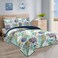 Tritard 3 Piece Coastal Quilt Sets FullQueen Size Reversible Microfiber Quilts with 2 Shams Soft Lightweight Beach Bedding Nautical Bedspread Coverlet Summer Comforter for All Season 90x96 C6