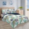 Tritard 3 Piece Coastal Quilt Sets FullQueen Size Reversible Microfiber Quilts with 2 Shams Soft Lightweight Beach Bedding Nautical Bedspread Coverlet Summer Comforter for All Season 90x96 C6