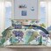 Tritard 3 Piece Coastal Quilt Sets FullQueen Size Reversible Microfiber Quilts with 2 Shams Soft Lightweight Beach Bedding Nautical Bedspread Coverlet Summer Comforter for All Season 90x96 C6