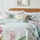 Yogeneg Full Queen Size Quilt Set Elegant Floral Botanical Pattern Green Bedding Set3 Piece Lightweight Soft Summer Bedspread Coverlet with 2 PIillow Sham for All SeasonGreen Floral90x96