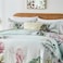 Yogeneg Full Queen Size Quilt Set Elegant Floral Botanical Pattern Green Bedding Set3 Piece Lightweight Soft Summer Bedspread Coverlet with 2 PIillow Sham for All SeasonGreen Floral90x96
