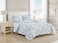 Tommy Bahama Queen Quilt Set with Shams Reversible Cotton Bedding Lightweight AllSeason Dorm Room Essentials Beach Bliss Grey