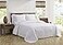 Tommy Bahama Queen Quilt Set Soft Bedding with Matching Shams Comfy Bedspread Beach Bedding Set for All Seasons Chevron White Queen