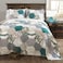 Lush Decor Briley 3 Piece Quilt Set Turquoise FullQueen
