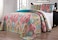 Grand Linen 3Piece Oversize 100 X 95 Fine Printed Prewashed Boho Decor Quilt Set Reversible Bedspread Coverlet FullQueen Size Bed Cover Turquoise Blue Sage Green Orange Terra Cotta Red